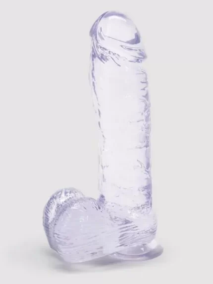 Realistic Clear 7 Inch Dildo With Suction Cup