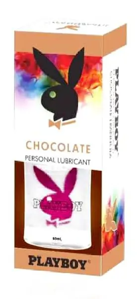 Chocolate-flavored sex lubricant from Playboy