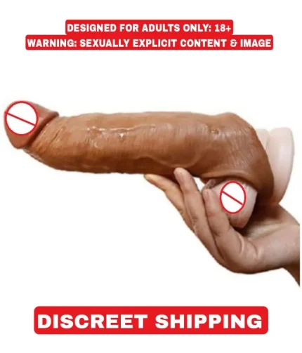 7 inch brown penis sleeve