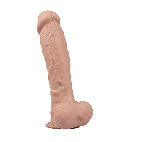 9 Inch Realistic Dildo Sex Toy made with soft silicone