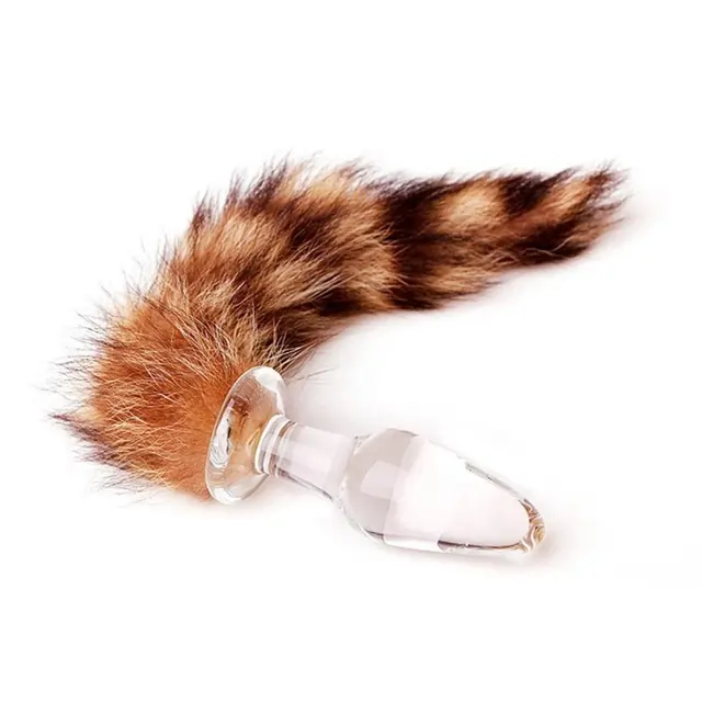 Anal Toys Fox Tail for Women | Soft Tail Roleplay Accessory