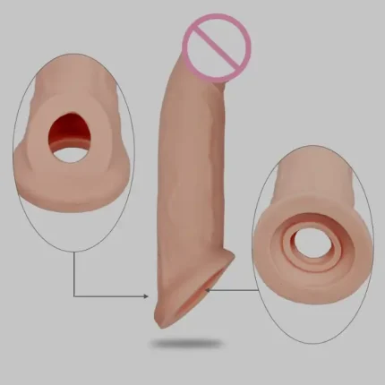 Soft Silicone Penis Extender – Comfortable & Flexible Design