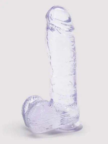 Realistic Clear 7 Inch Dildo with Suction Cup