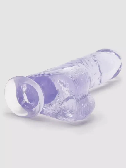 Realistic Clear 7 Inch Dildo With Strong Suction Cup