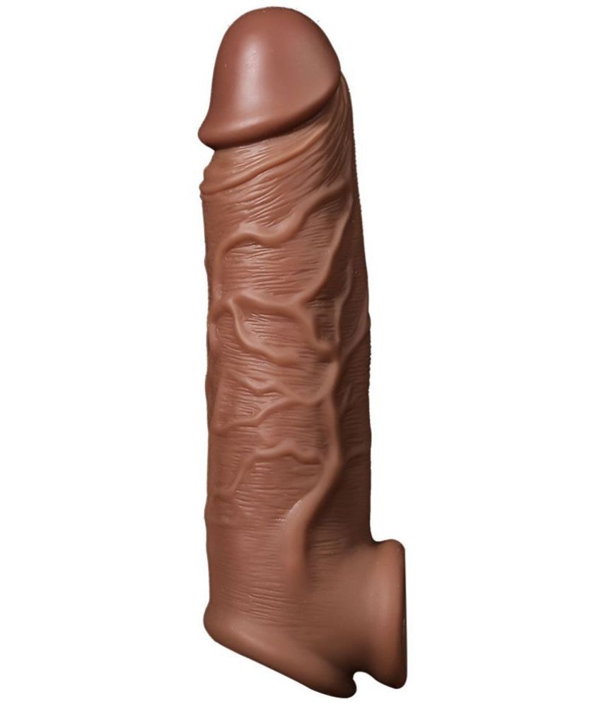 6-inch penis sleeve brown