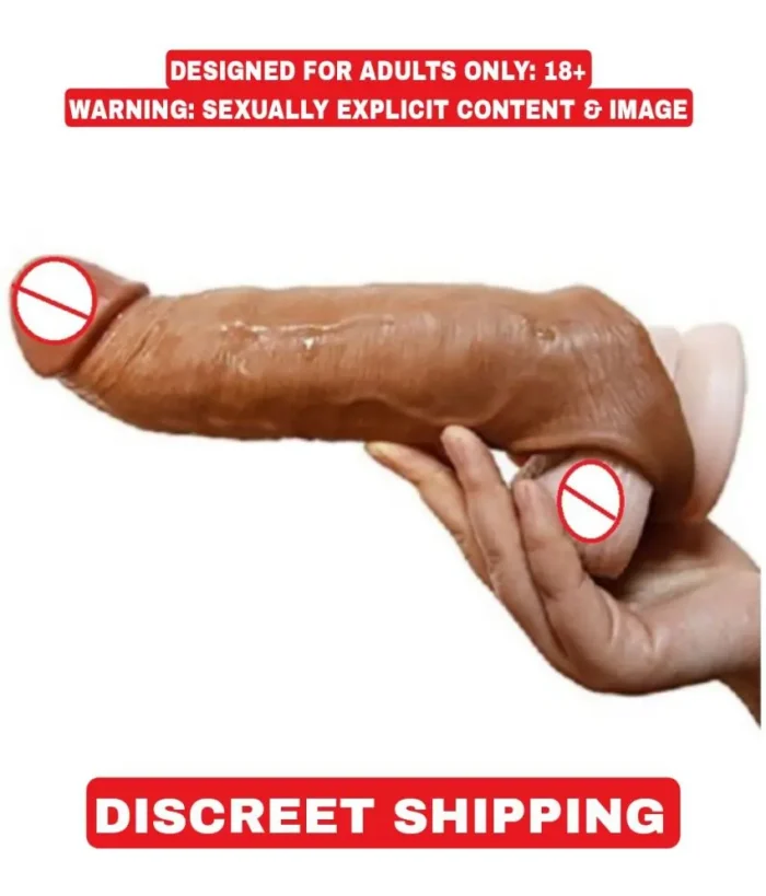 double hole jumbo penis sleeve