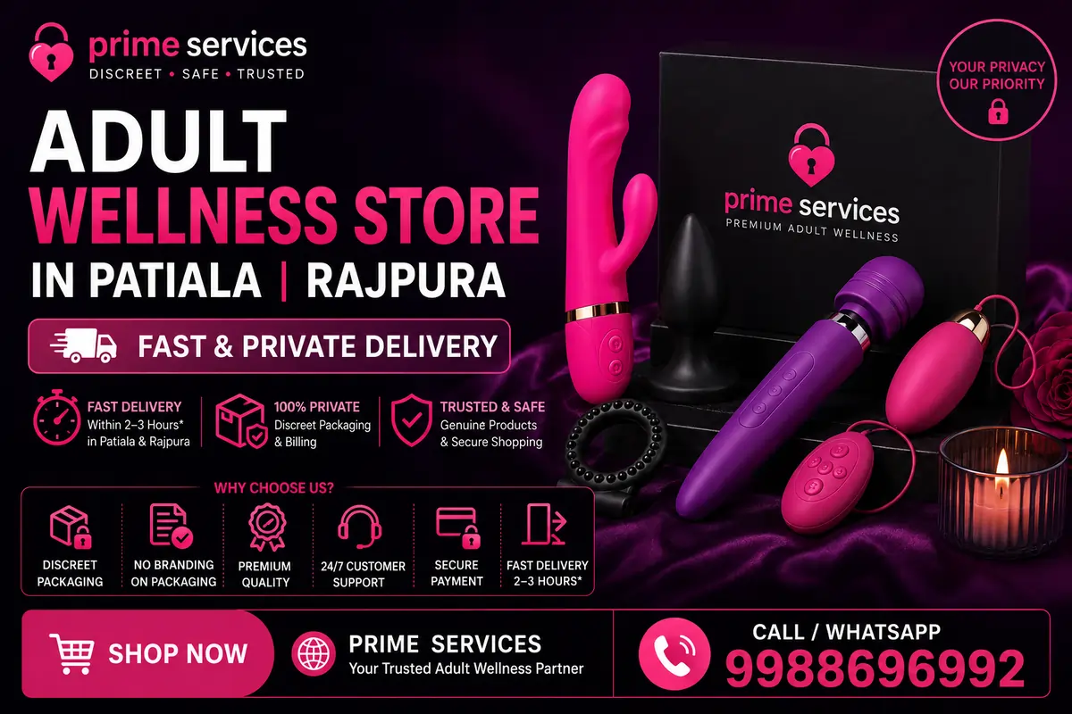 Adult Wellness Store in Patiala Rajpura Fast Private Delivery
