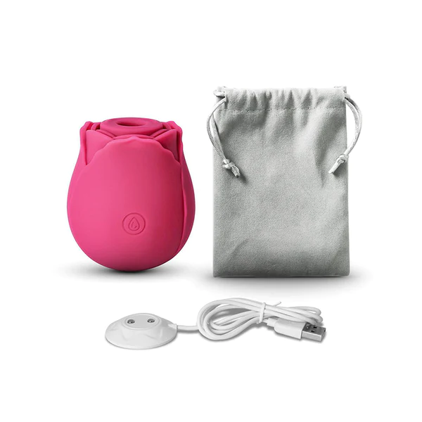 Rose Thrusting Vibrator For Women | Powerful & Rechargeable Pleasure Toy