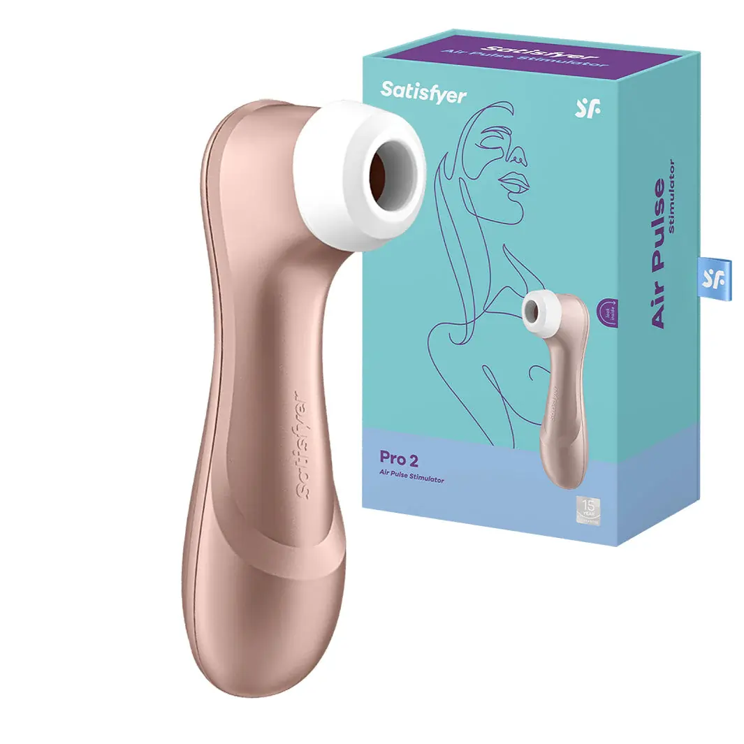 Satisfyer Pro 2 Rechargeable Clitoral Stimulator | Air Pulse Toy