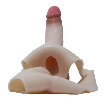 Silicone Panty Strap-On Dildo 8 Inch Holo | Adjustable Harness Toy