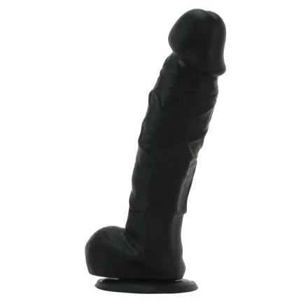 GodZilla BLACK Long Dildo with premium black finish and body-safe material