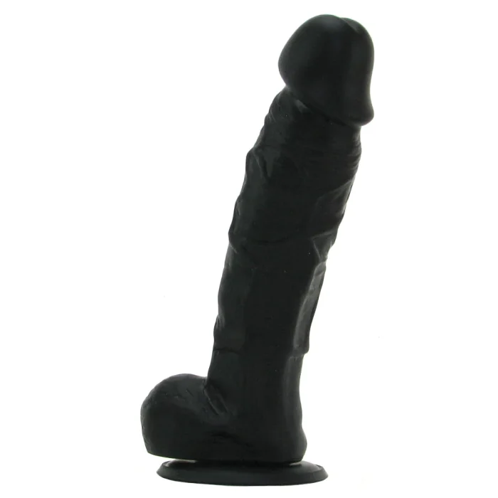 GodZilla BLACK Long Dildo with premium black finish and body-safe material