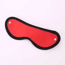 Blindfold Eye Mask for Couples soft fabric adjustable strap sensory mask