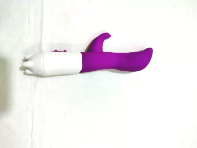 Rabbit Vibrator with G-Spot and Clitoral Stimulation in soft silicone design