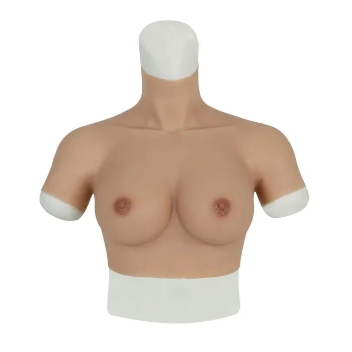 Wearable Hi-Grade Silicone Realistic Squeezable Breasts