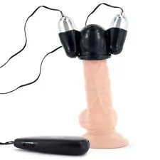 Penis Head Bullet Vibrating Teaser Multi Speed Vibrator for Men
