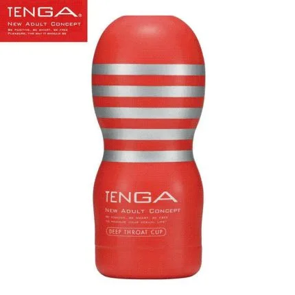 TENGA Deep Throat Cup compact male intimate wellness cup with textured design