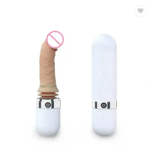 Telescopic Dildo Vibrators For Women Real Skin | USB Rechargeable