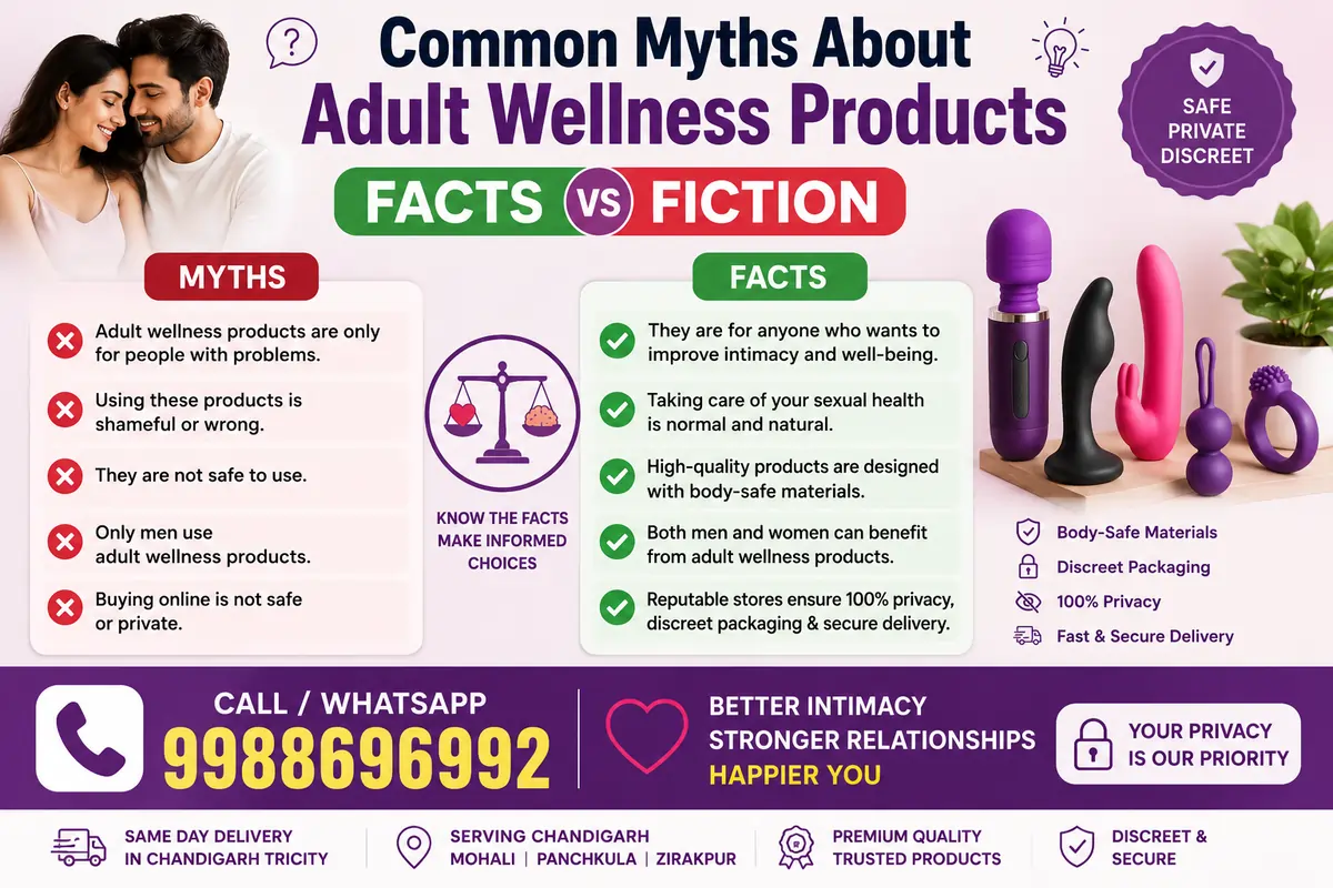 Common Myths About Adult Wellness Products Facts vs Fiction