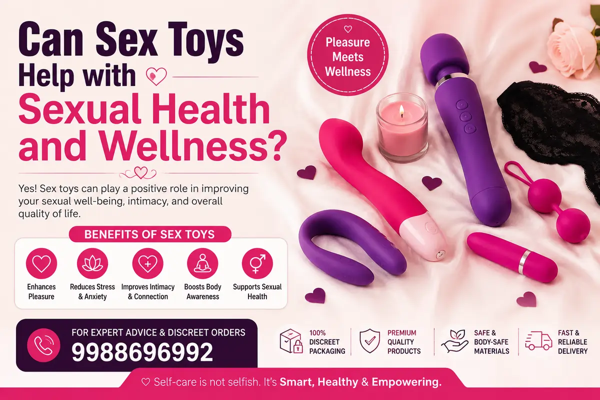 Can Sex Toys Help with Sexual Health and Wellness