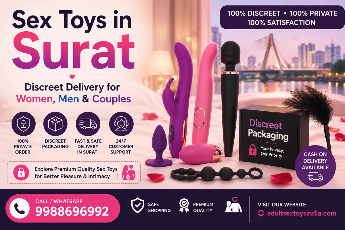 Sex Toys in Surat Discreet Delivery for Women, Men & Couples
