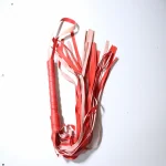Red Faux Leather BDSM Hunter with Comfortable Grip Handle - Image 2