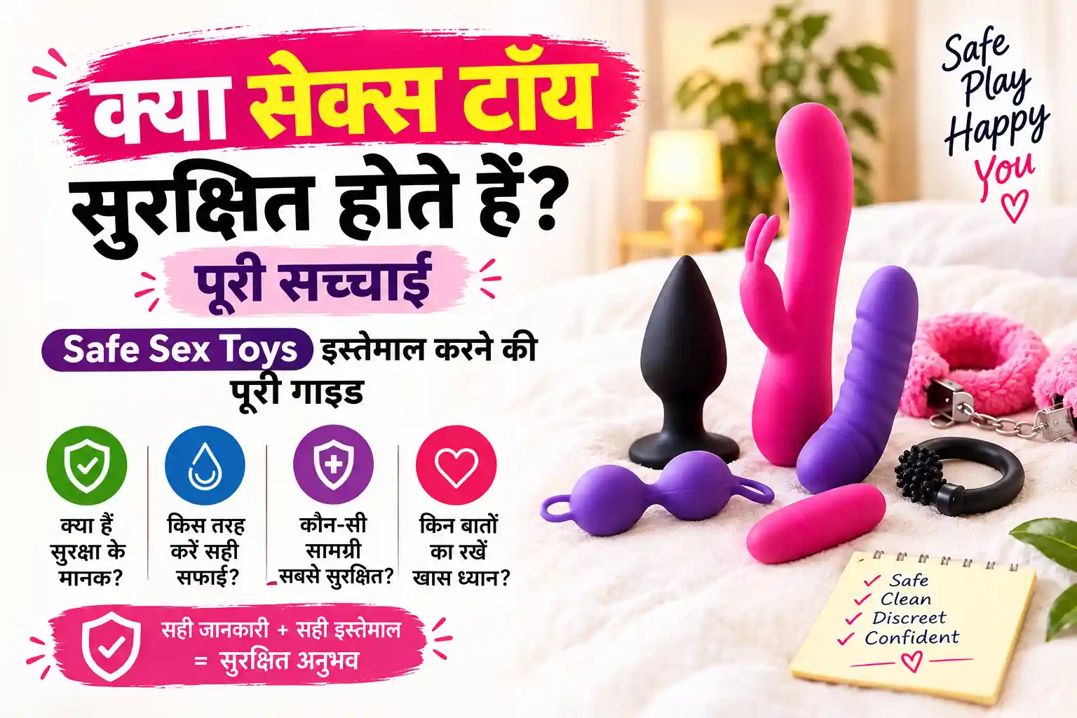 क्या सेक्स टॉय सुरक्षित होते हैं पूरी सच्चाई